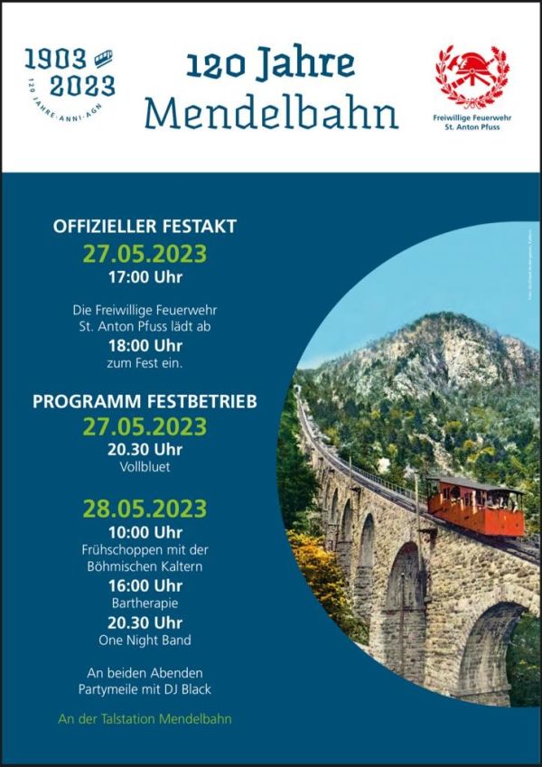 Einladung 120 Jahre Mendel