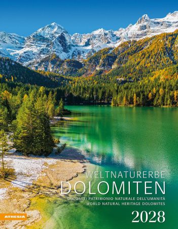 Weltnaturerbe Dolomiten Kalender 2028