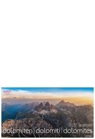 Luftbildkalender Dolomiten 2027